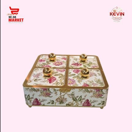 Square Shape Dry Fruit Tray-Neha Market