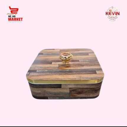 Wooden Design Dry Fruit Tray- Neha Market